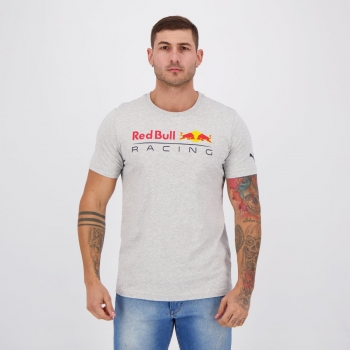 Camiseta Puma Red Bull Racing Authentic Cinza