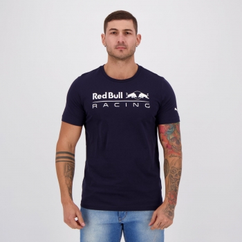 Camiseta Puma Red Bull Racing Authentic Marinho