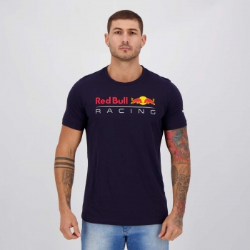 Camiseta Puma Red Bull Racing Start Marinho