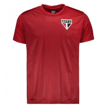 Camiseta São Paulo Cyber Vermelha