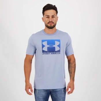 Camiseta Under Armour Boxed Sportstyle Azul