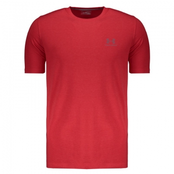 Camiseta Under Armour Charged Cotton Sportstyle Vermelha