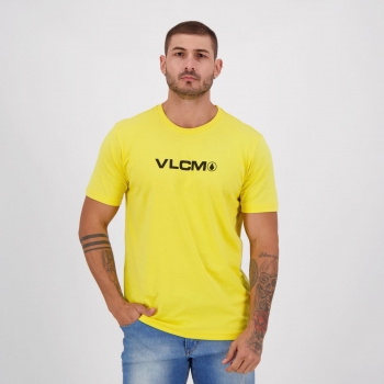 Camiseta Volcom Silk Removed Amarela