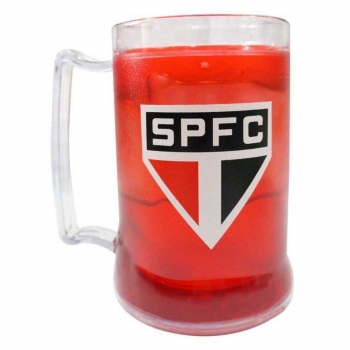 Caneca Gel São Paulo SPFC Vermelha