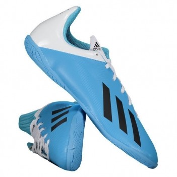 Chuteira Adidas X 19.4 IN Futsal Juvenil Azul