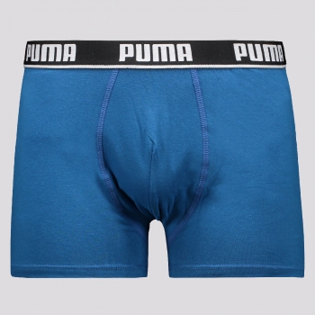 Cueca Boxer Puma Cotton Azul