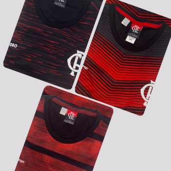 Kit de 3 Camisas Flamengo Hide II