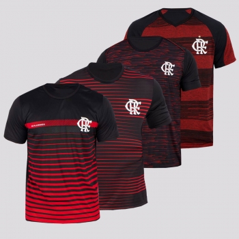 Kit de 4 Camisas Flamengo Date