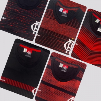 Kit de 5 Camisas Flamengo Hide