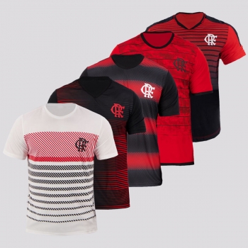 Kit de 5 Camisas Flamengo Strike
