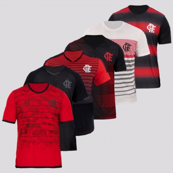 Kit de 6 Camisas Flamengo Change