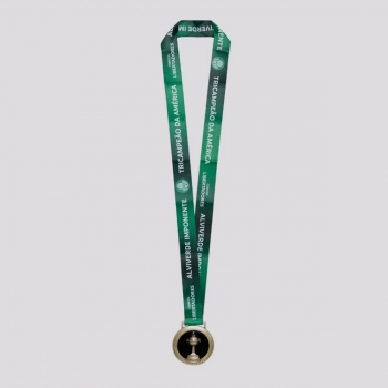 Medalha Campeão Libertadores Palmeiras 2021