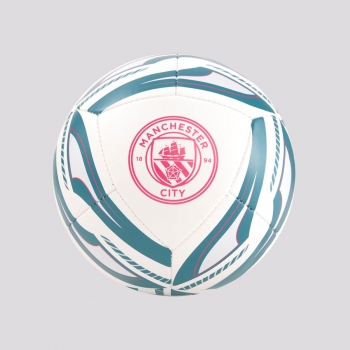 Mini Bola Puma Manchester City Icon Branca