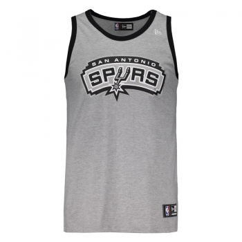 Regata New Era NBA San Antonio Spurs Cinza