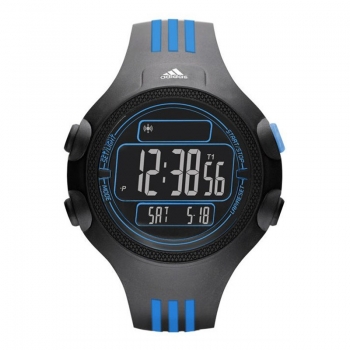 Relógio Adidas Performance Digital Preto e Azul