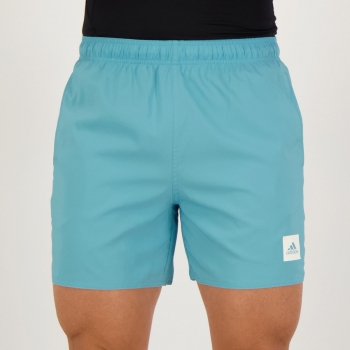 Shorts de Natação Adidas Solid CLX SL Azul