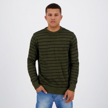 Suéter Volcom Tricot Impact Verde