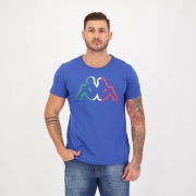 Camiseta Kappa Flag Azul