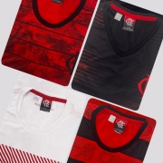 Kit de 4 Camisas Flamengo Shout