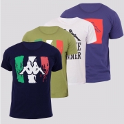 Kit de 4 Camisetas Kappa Italian