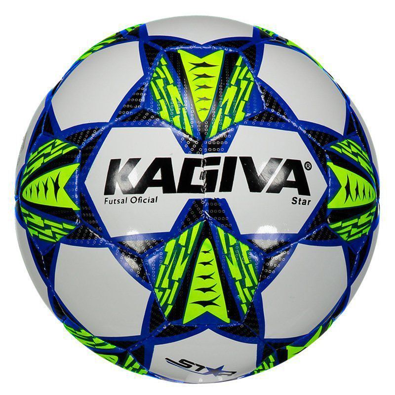 Bola Kagiva Star Futsal Branca - Fut Fanatics BR