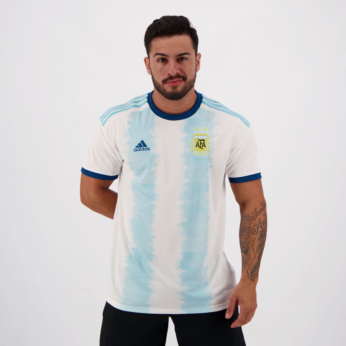 Camisa Adidas Argentina Home 2019 - FutFanatics