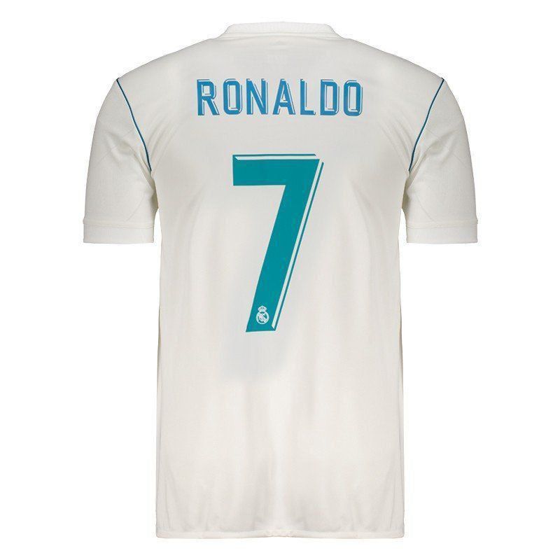 Vagabundo Paloma comunicación Camisa Adidas Real Madrid Home 2018 7 Ronaldo Com Patch FIFA - FutFanatics