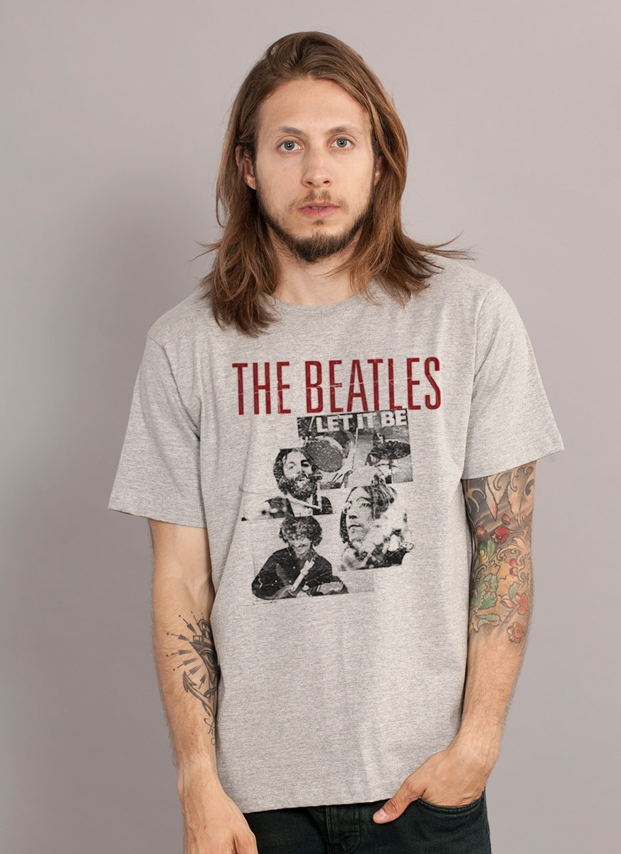 Camiseta Unissex The Beatles Let It Be Basic