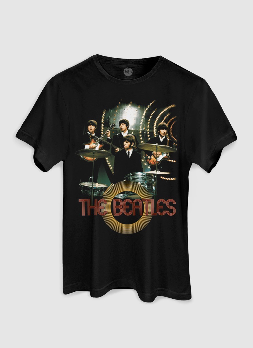 Camiseta Unissex The Beatles Picture Basic