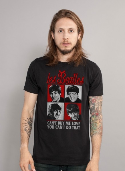 Camiseta Masculina Les Beatles Can´t Buy Me Love