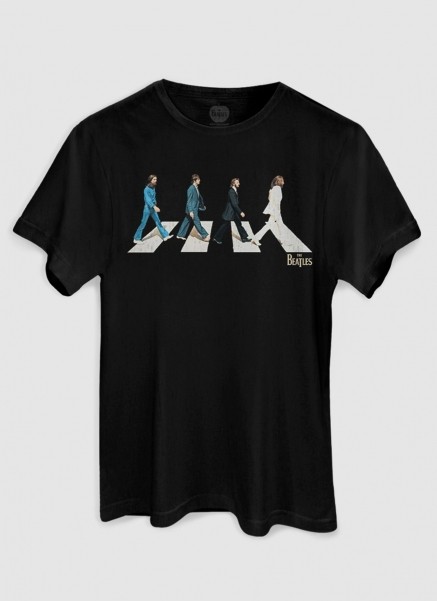T-Shirt Feminina The Beatles Abbey Road