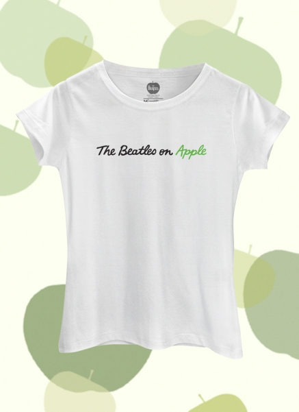Camiseta Feminina The Beatles On Apple