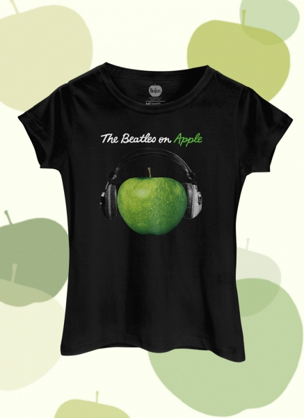 Camiseta Feminina The Beatles On Apple Fone