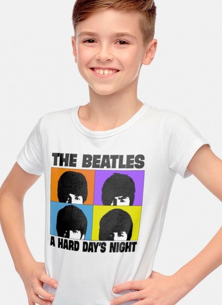 Camiseta Infantil The Beatles A Hard Day´s Night 2