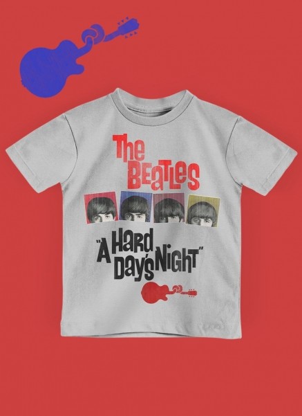 Camiseta Infantil The Beatles A Hard Day´s Night