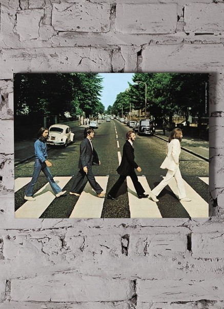 Quadro The Beatles Abbey Road Capa