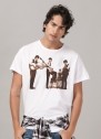 Camiseta Unissex The Beatles Picture Sepia