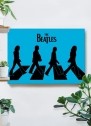 Quadro The Beatles Abbey Road Silhueta