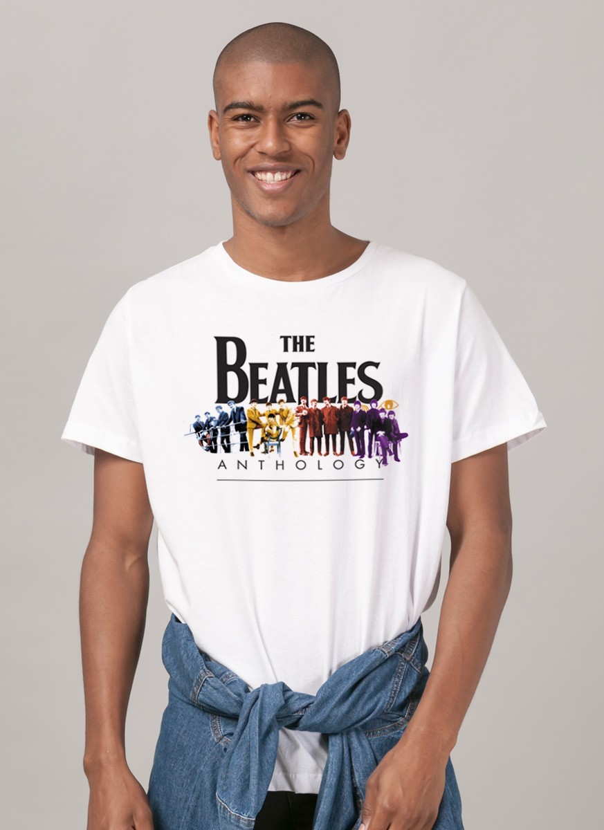 Camiseta Masculina The Beatles Anthology
