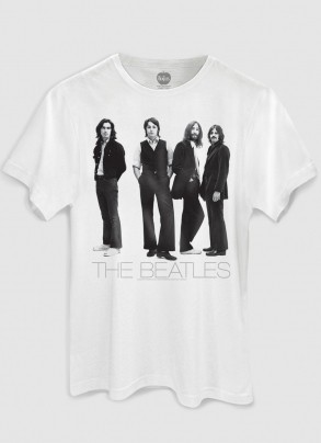 Camiseta Unissex The Beatles White Album Basic