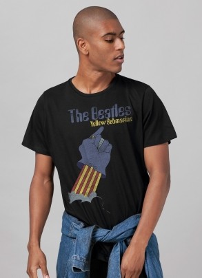 Camiseta Unissex The Beatles Yellow Submarine Basic 2