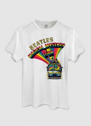 T-Shirt Feminina The Beatles Bus Basic