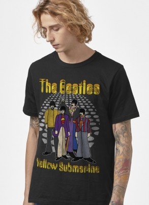 Camiseta Exclusiva The Beatles Yellow Submarine