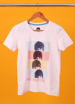 Camiseta Feminina The Beatles Headshot