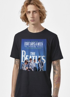 Camiseta Masculina The Beatles Eight Days a Week