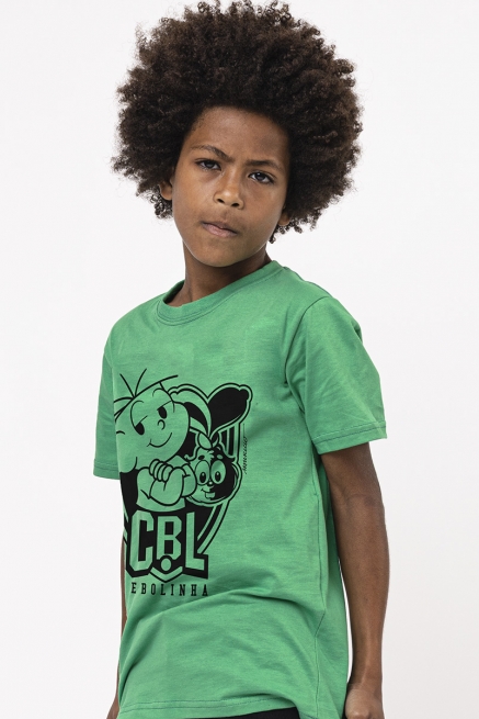 Camiseta Infantil Turma da Mônica CBL