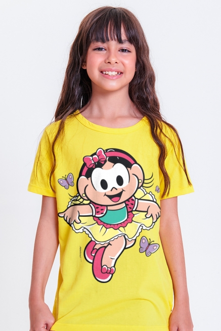 Camiseta Infantil Turma da Mônica Princesa Magali