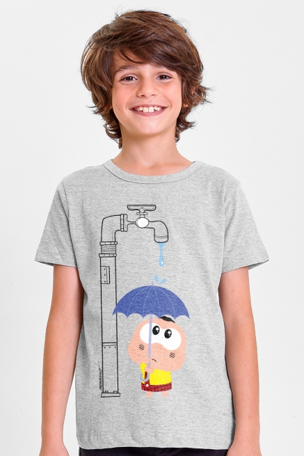 Camiseta Infantil Turma da Mônica Toy Cascão