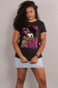 Camiseta Feminina Turma da Mônica Milena Pop Art