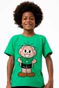 Camiseta Infantil Turma da Mônica Cebolinha